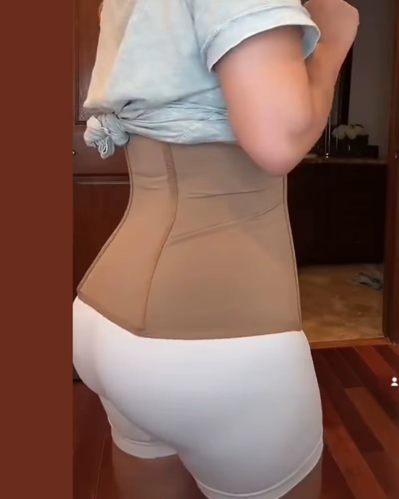 New Sticky Tummy Control Waist Trainer Waist Cover Women'S Girdle to Lose Weight Belly